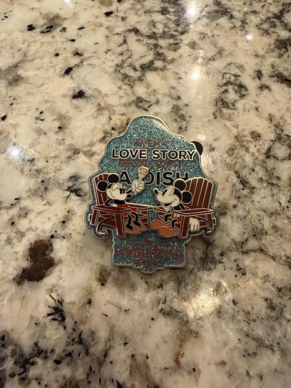 Disney DCA Food Wine Festival 2019 Pin Love Story Dish